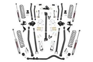 Jeep Wrangler Suspension Lift Kit - Rough Country - 4 Inch Long Arm - '18-'23